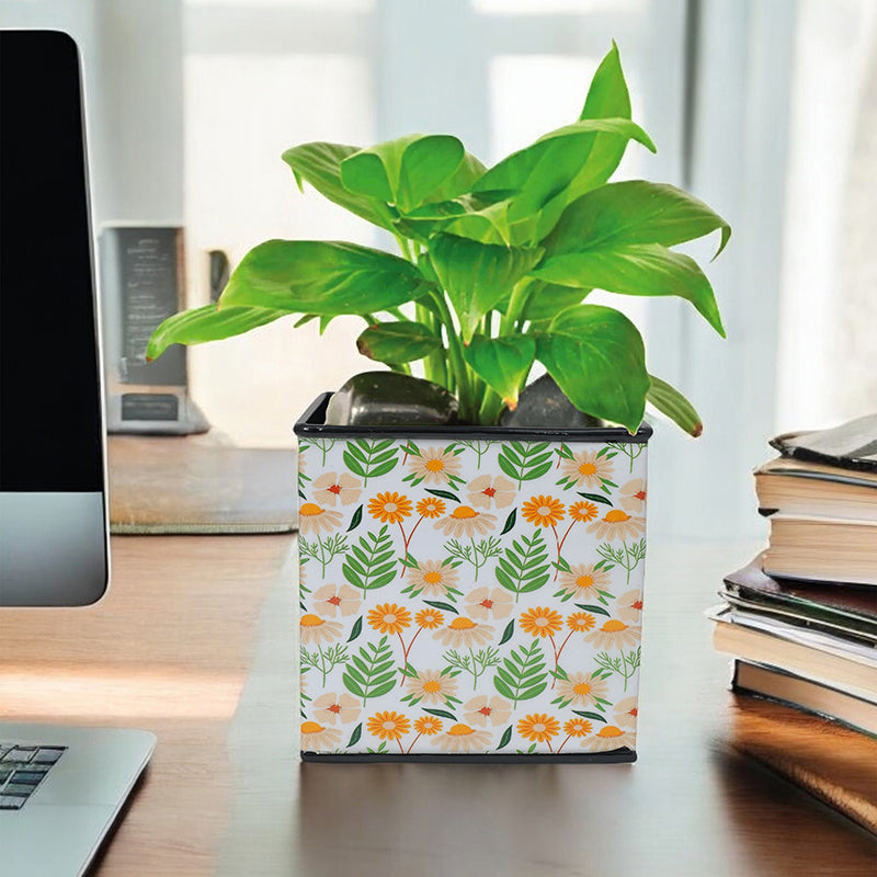 Leafet Metal Planter media 2