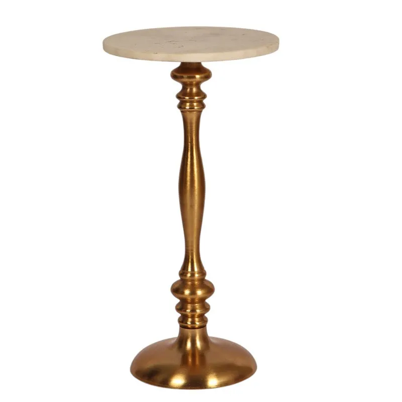 Aurevo Accent Table - Gold media 3