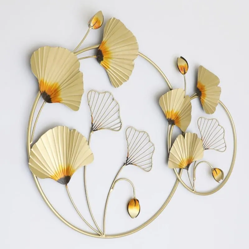 Pisa Floral Metal Wall Accent media 3