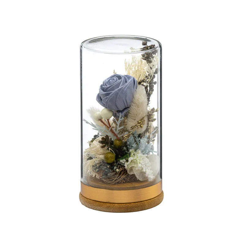 Miso Solawood Flower Bunch In Glass Tube media 5
