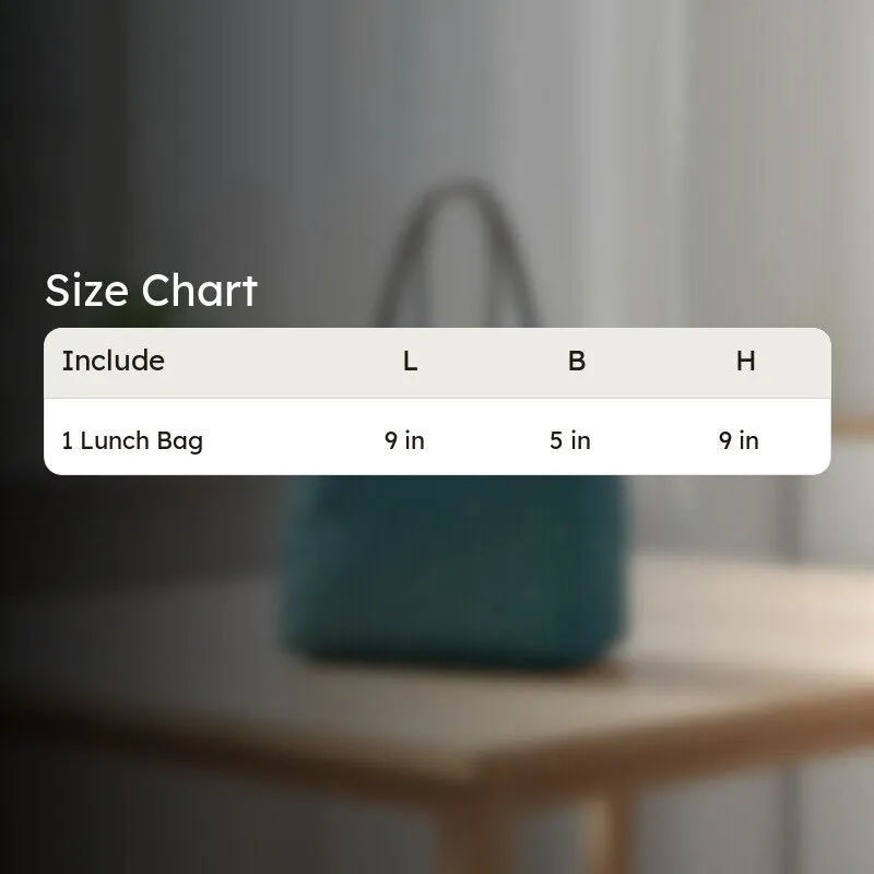 Linova Polyester Lunch Bag - Blue media 7