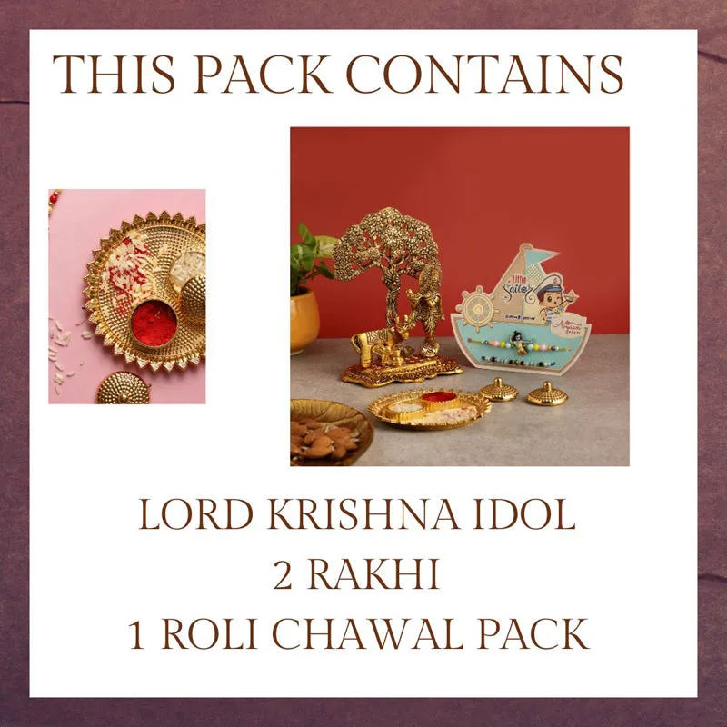 Krisna III Rakhi Hamper media 5