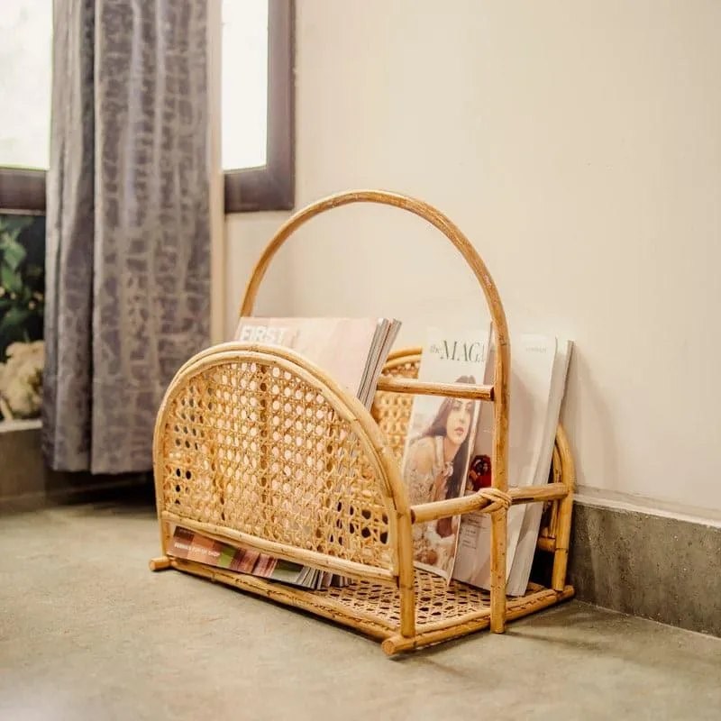Chauncey Wicker Magazine Holder media 1