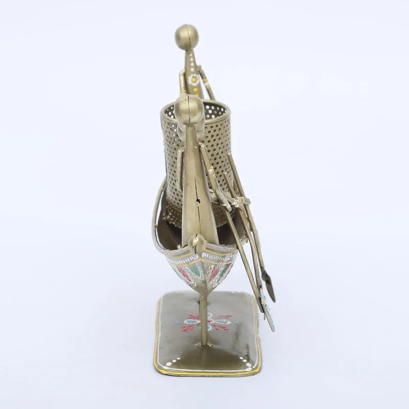 Metal Boat Iron Decor Stationery Holder media 6