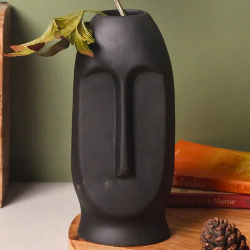 Demetrio Ceramic Vase - Black media 3