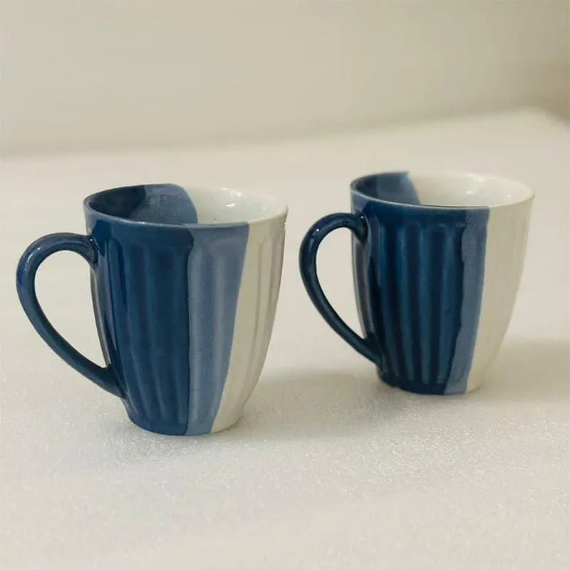 Morales-Mug-300-mL Each-Set-Of-Two Ceramic Coffee Mug (300 mL Each) - Set of Two media 3