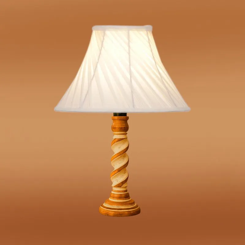 Modera Lumet Wooden Table Lamp - Ivory media 6