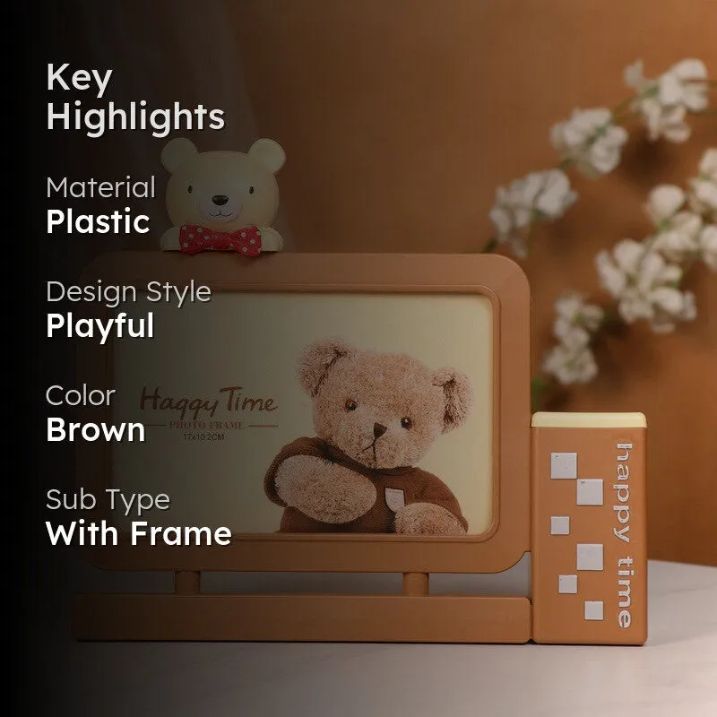 Momentra Photo Frame - Brown media 2