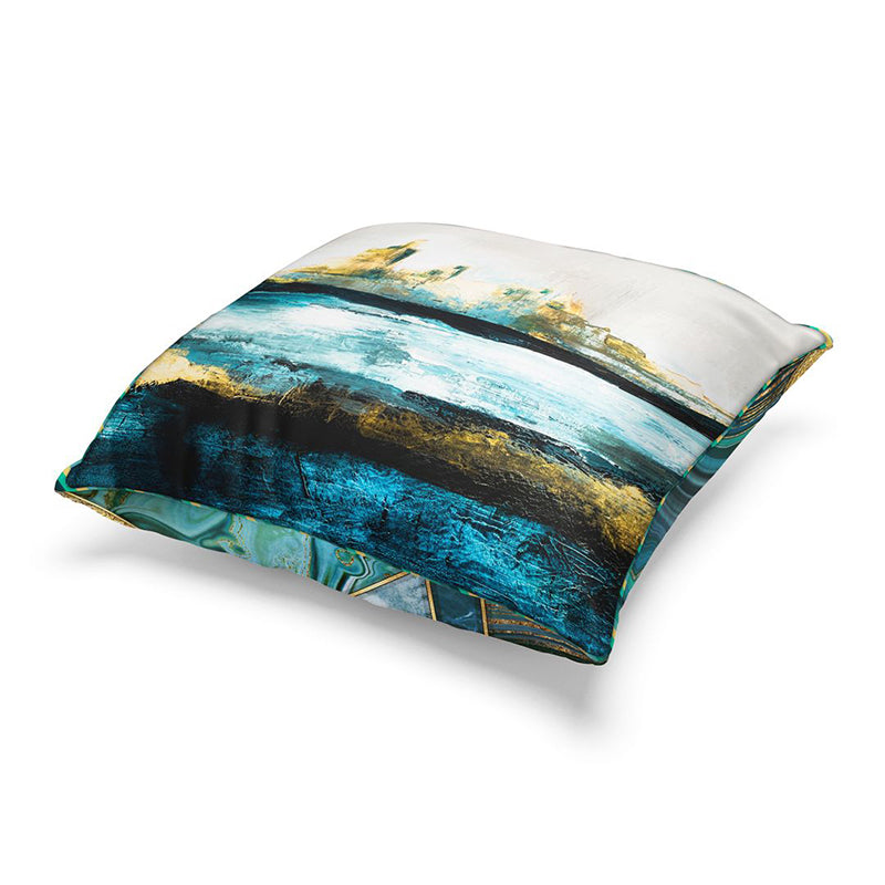 Sylvaine Printed Microfiber Cushion Cover - Set Of Three media 5