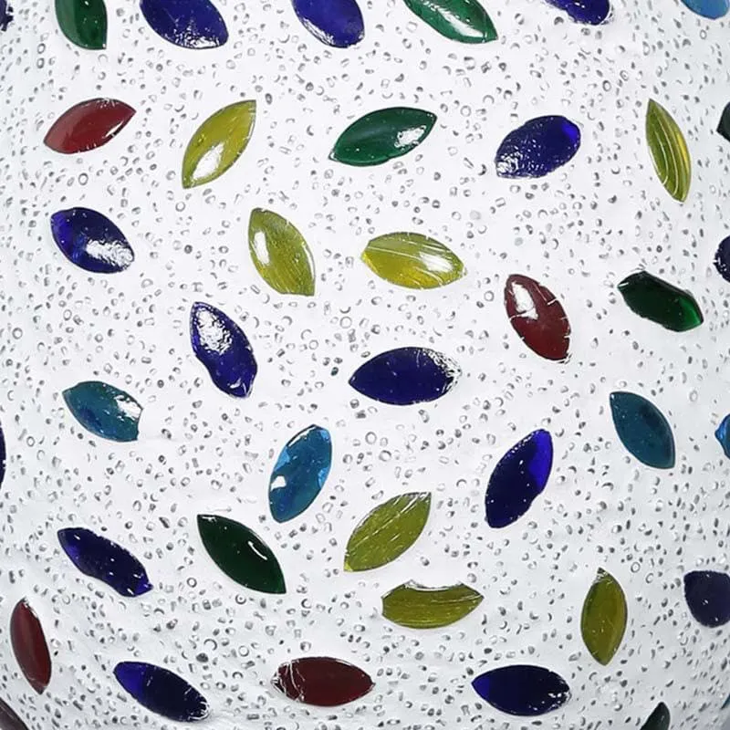 Mosaic Droplets Glass & Metal Wall Lamp media 6