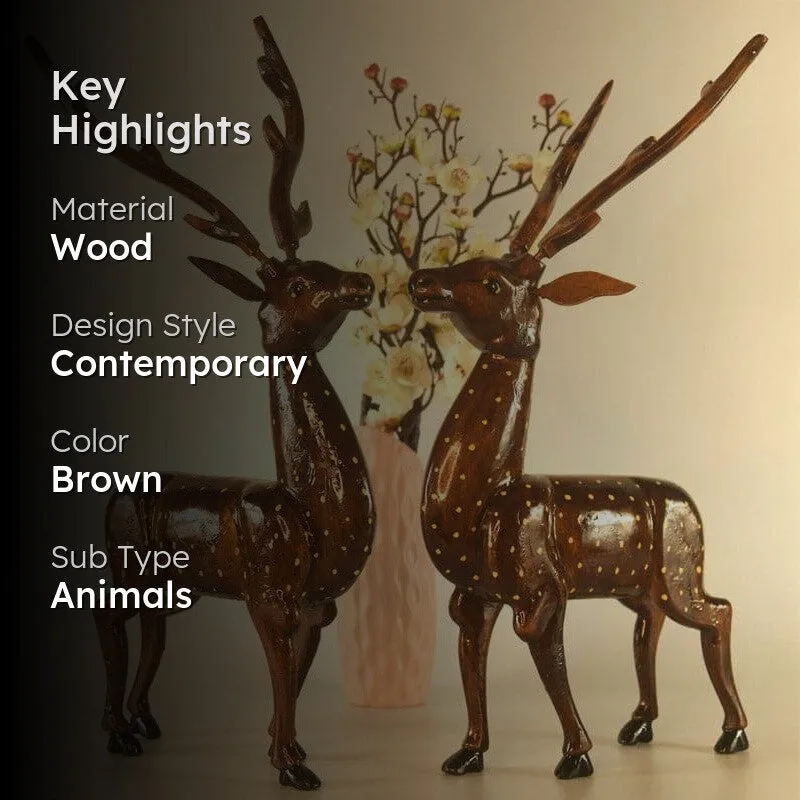 Chital Grace Showpiece - Set Of Two media 2