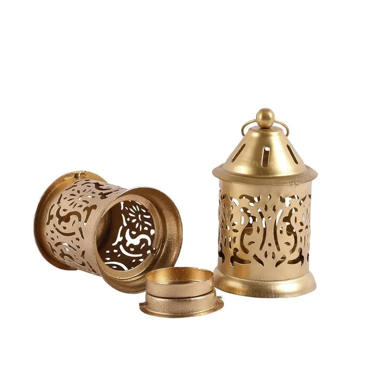 Mandir Lantern Tealight Candle Holder - Set Of Four media 3