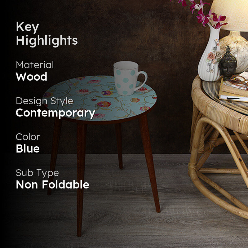Harini Wooden Side Table media 2