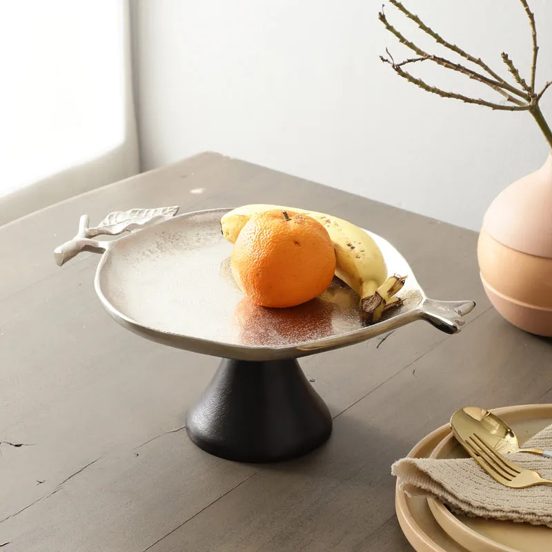 Pomegranate Sweet Cake Stand - Black & Silver media 1