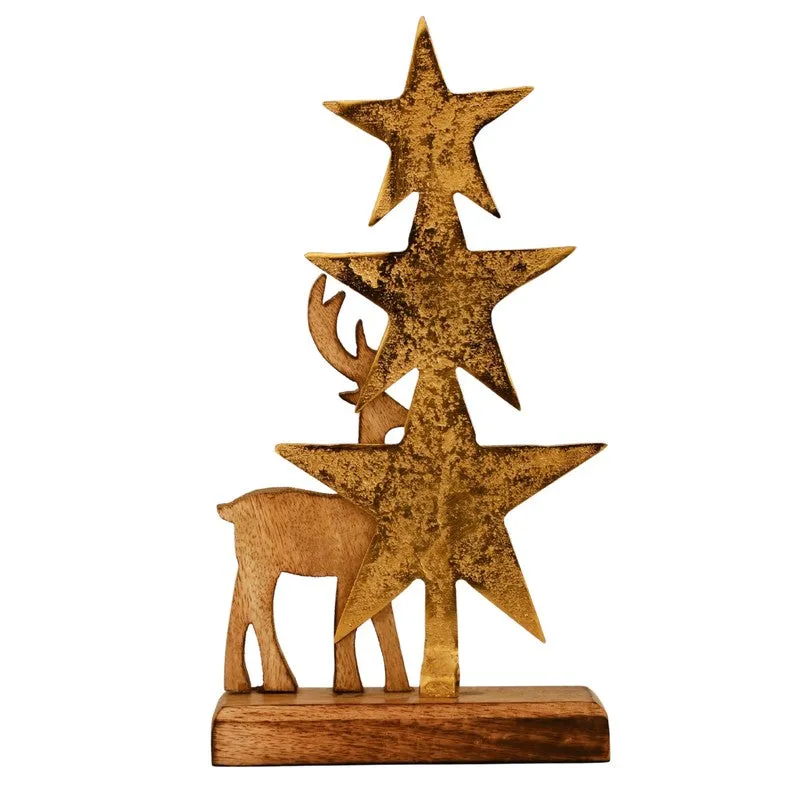 Reindeer Aluminum Glow Table Showpiece media 5