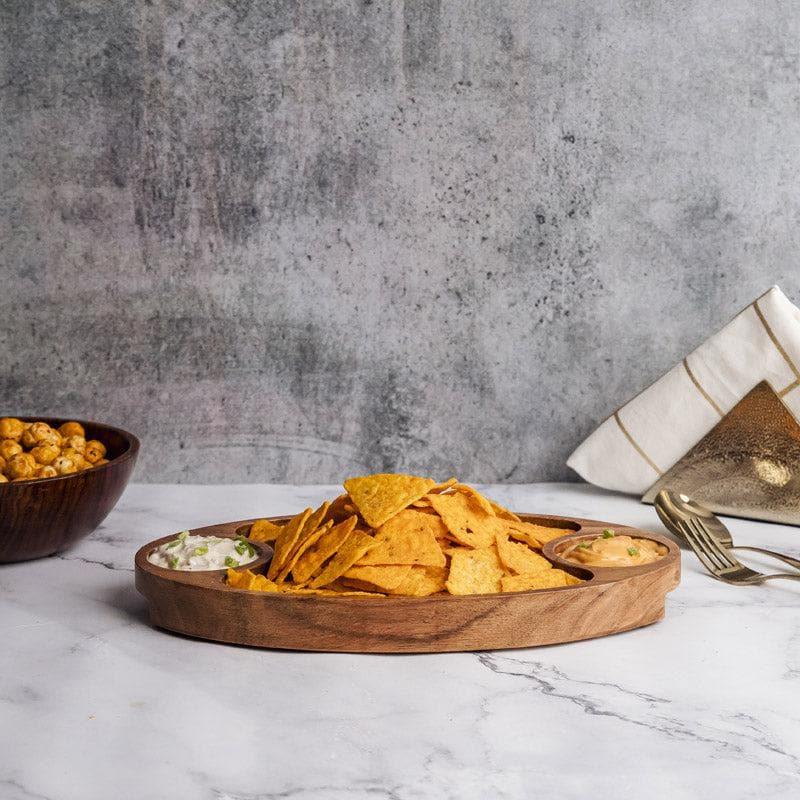 Hoshi Acacia Wood Platter media 3