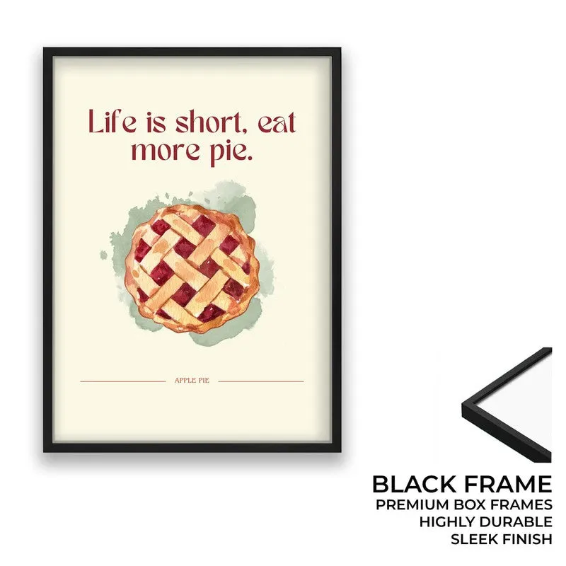 Crust Confession Archival Canvas Wall Art - Black media 8