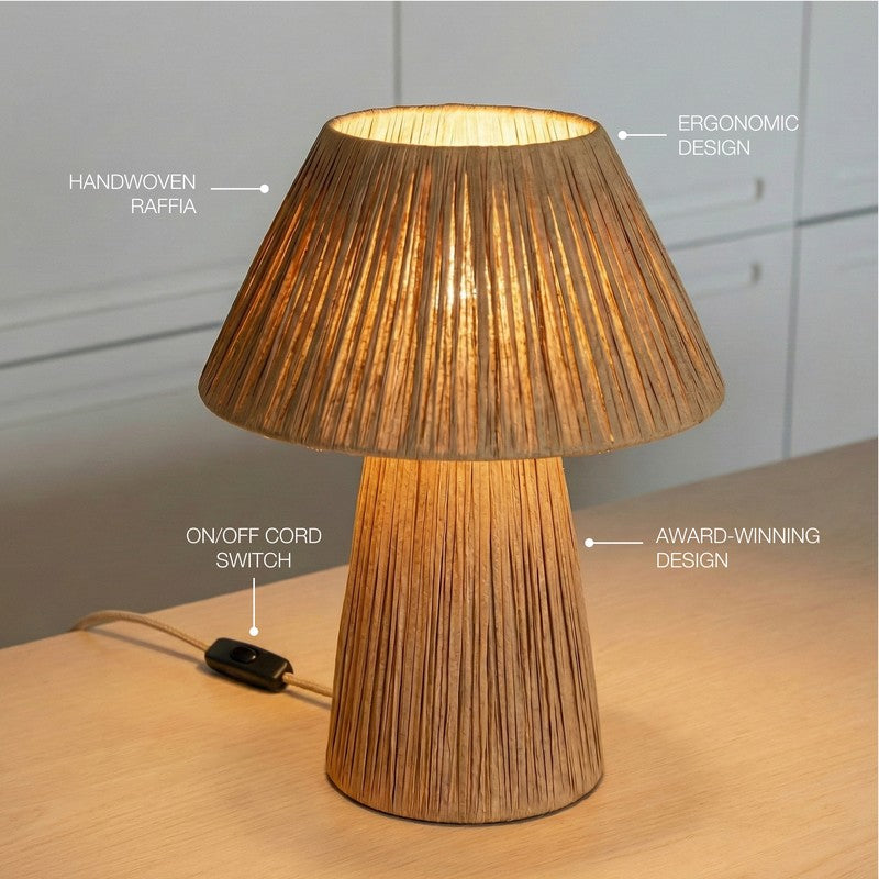 Fig Living Petite Table Lamp - Brown media 10