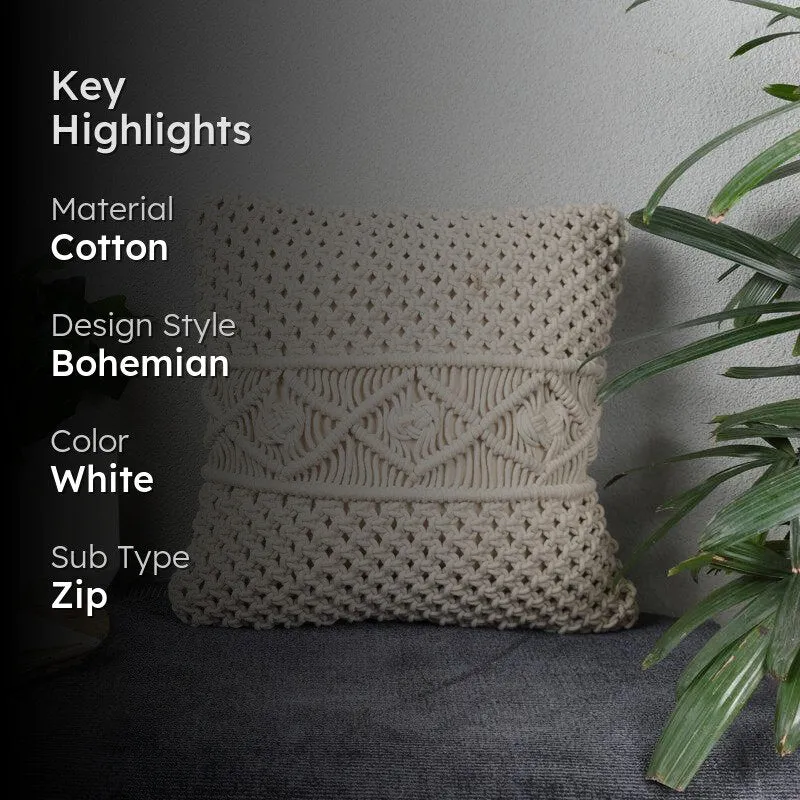 Imo Macrame Cushion Cover media 2