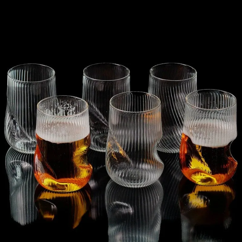 Obsidian Whiskey Glass(380 mL) - Set Of Six media 1
