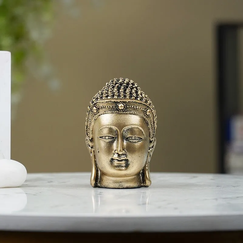 Zen Radiance Buddha Showpieces - Gold media 4