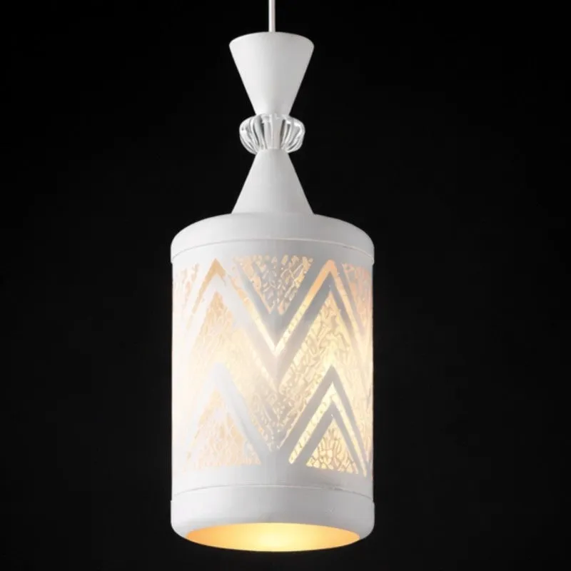 Arctic Glow Metal Ceiling Lamp media 4