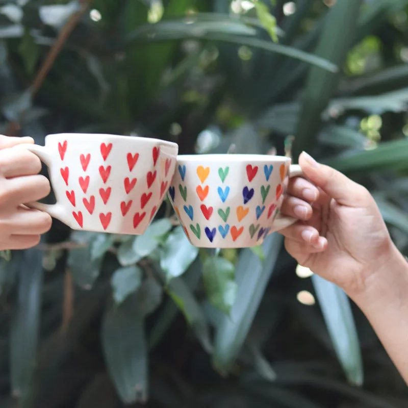 Hearty Ceramic Tea Cup (200 mL Each) -  Set of Two media 3