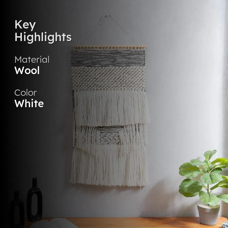 Oakley Woven Wool Wall Hanging media 2