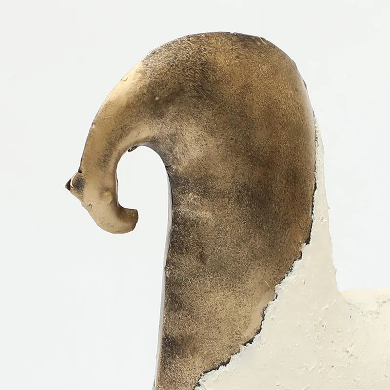 Mystic Canter Metal & Ceramic Showpiece media 3
