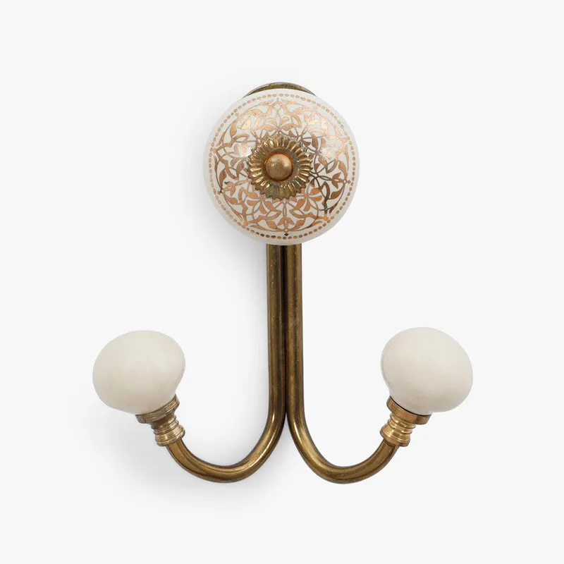Nitana Floral Filigree Wall Hook media 3