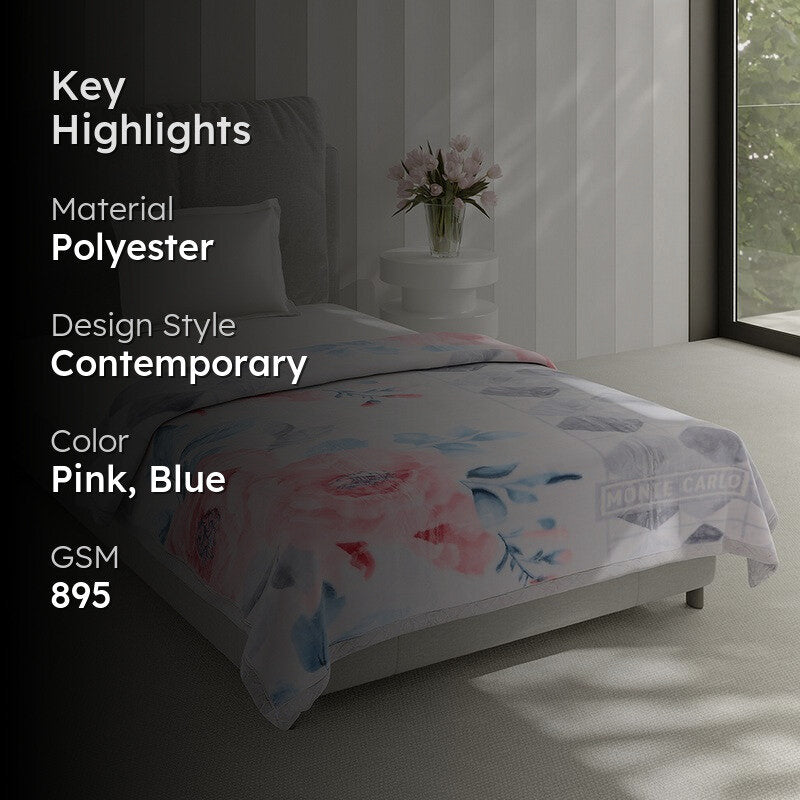 Monte Carlo Blossom Breeze Blanket - 895 GSM media 2