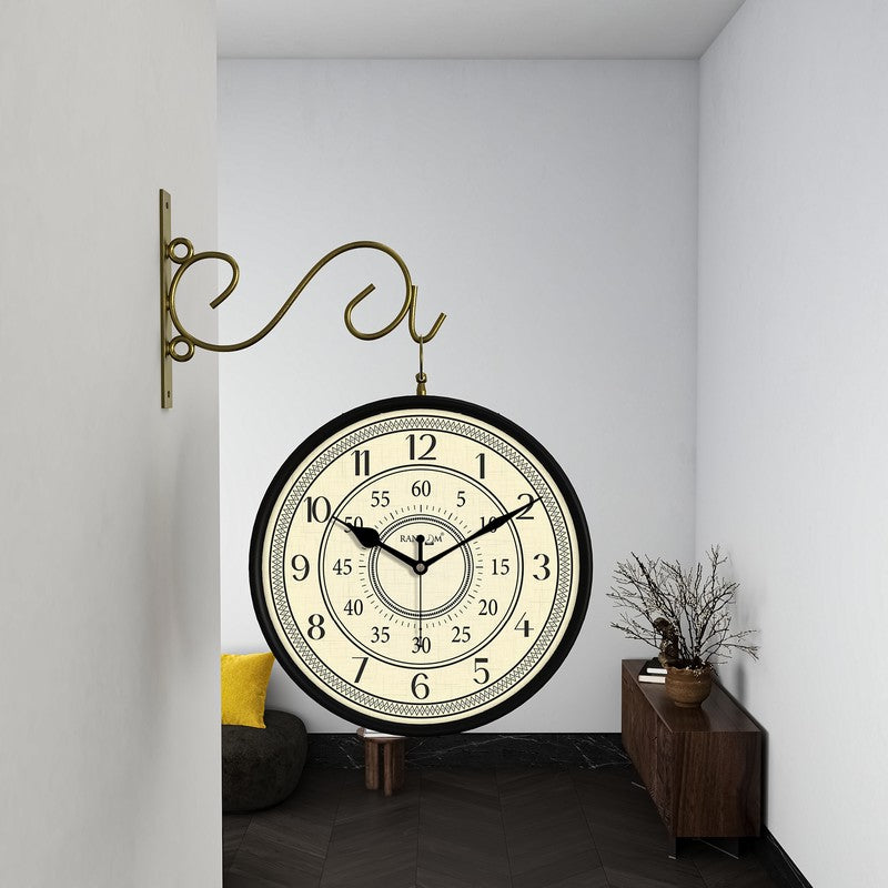 Antiqon Double Sided Wall Clock