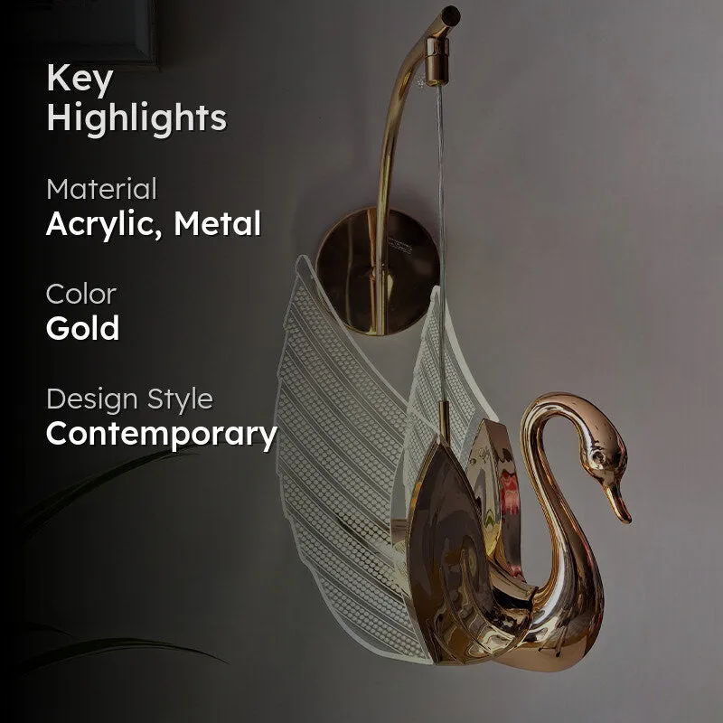 Soho Glow Metal & Acrylic Wall LED Lamp media 2