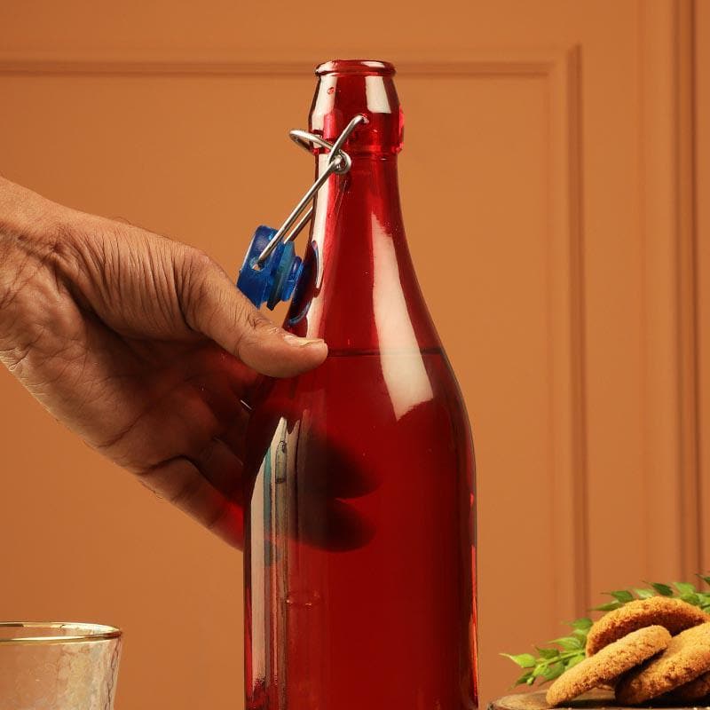 Hippie Water Bottle - Red media 5