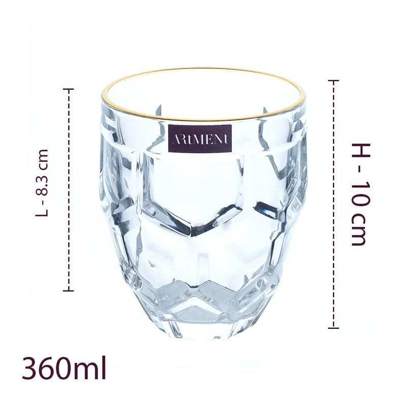 Mussarts Whiskey Glass (300 ml ) - Set Of Four media 7