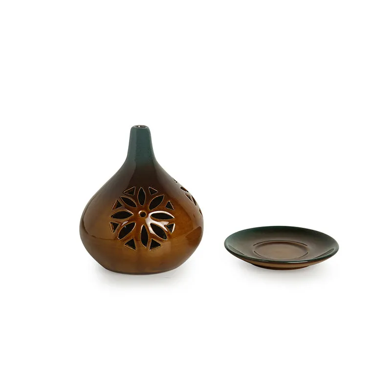 Hanabi Ceramic Tea Light Holder media 4