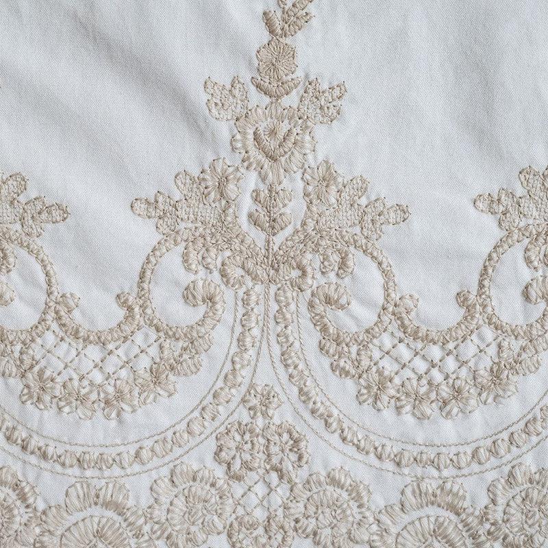 Roshanara Cotton Table Runner - Beige media 5