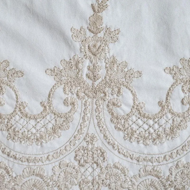 Roshanara Cotton Table Runner - Beige media 5