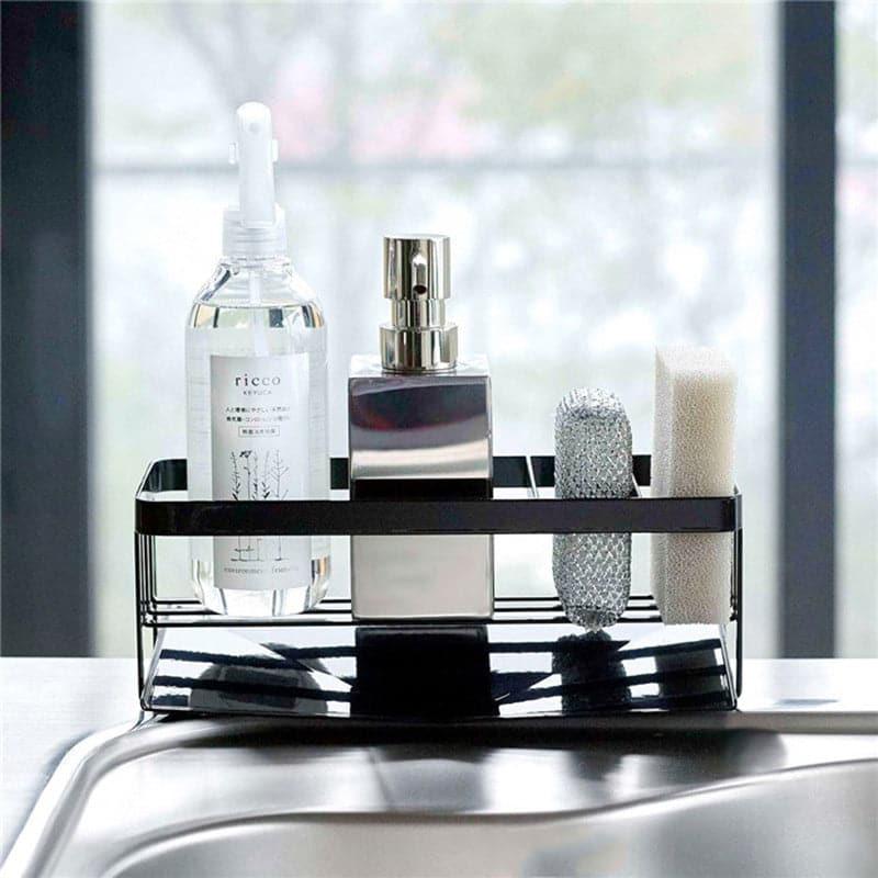 Triva Kitchen Sink Organizer - Black media 3