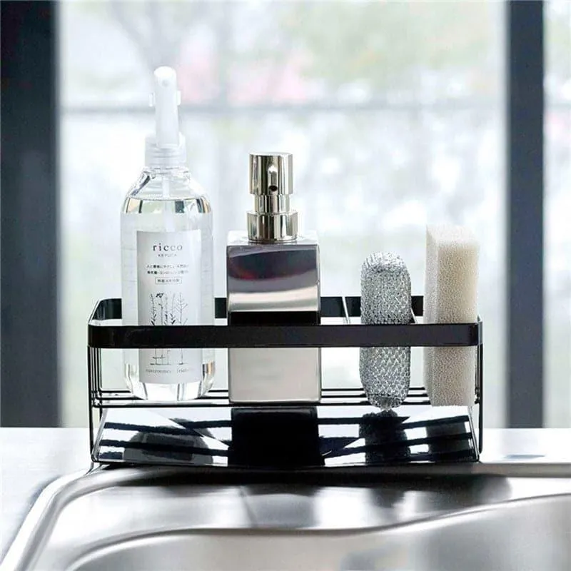 Triva Kitchen Sink Organizer - Black media 3