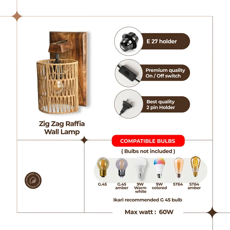 LumaRay Rattan Wall Lamp media 6
