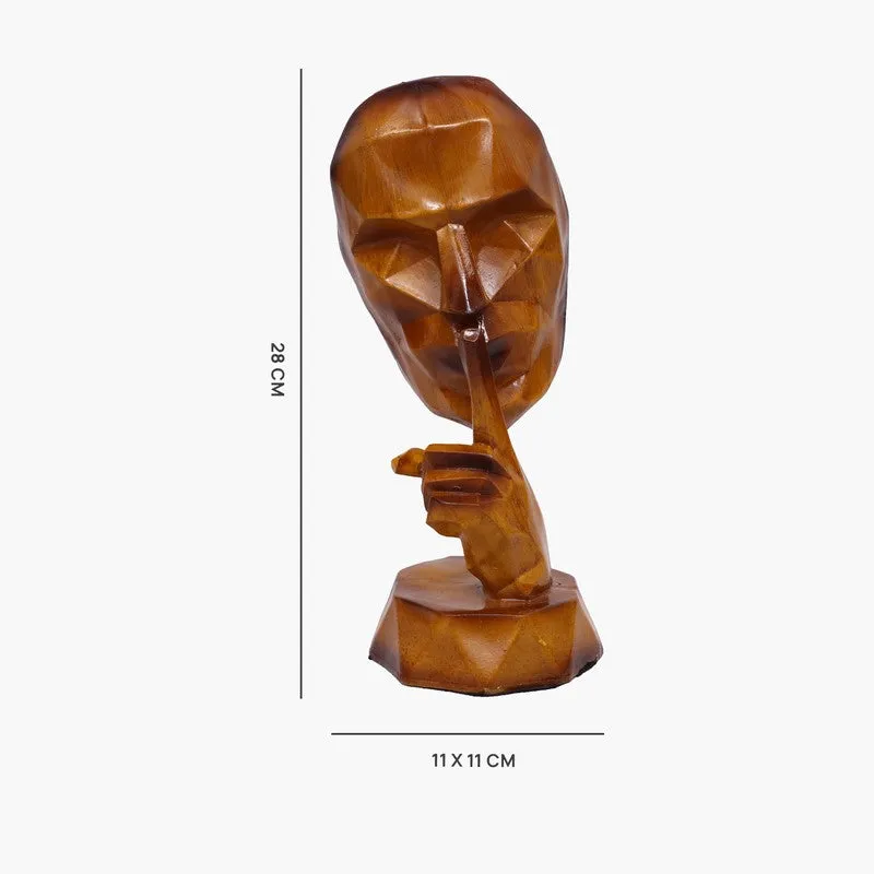 Hold the Silence Polyresin Showpiece media 6