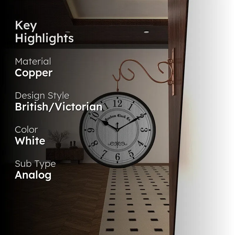 Grandwick Double Sided Wall Clock media 2