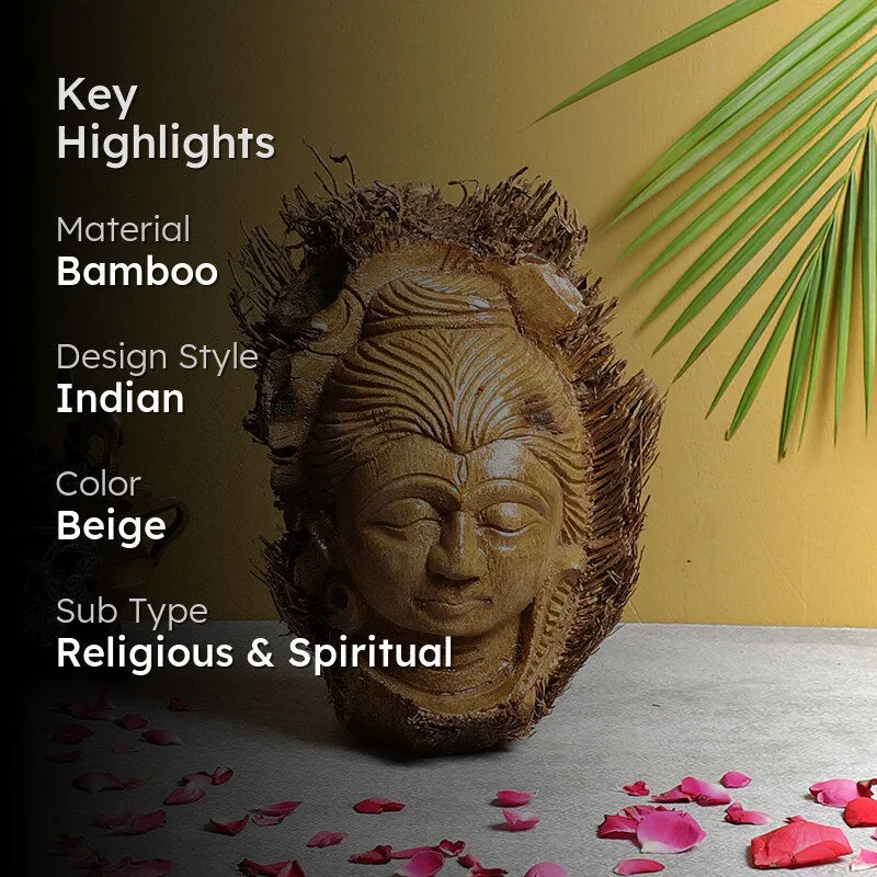 Roots of Shiva Bamboo Showpiece media 2