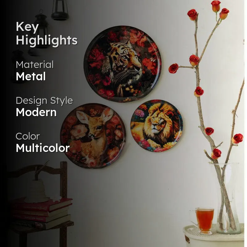 Predator & Prey Wall Plate - Set Of Three media 2