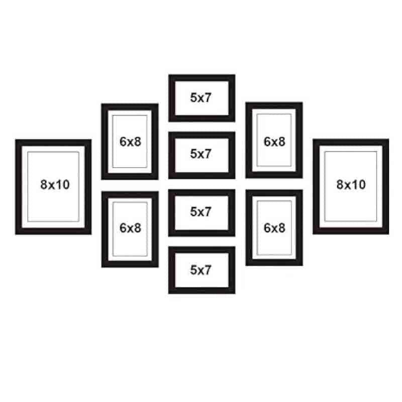 Memories Encased Photo Frame (Black) - Set Of Ten media 8