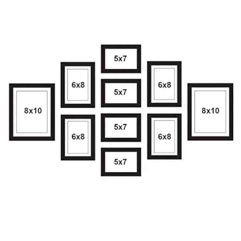 Memories Encased Photo Frame (Black) - Set Of Ten media 8
