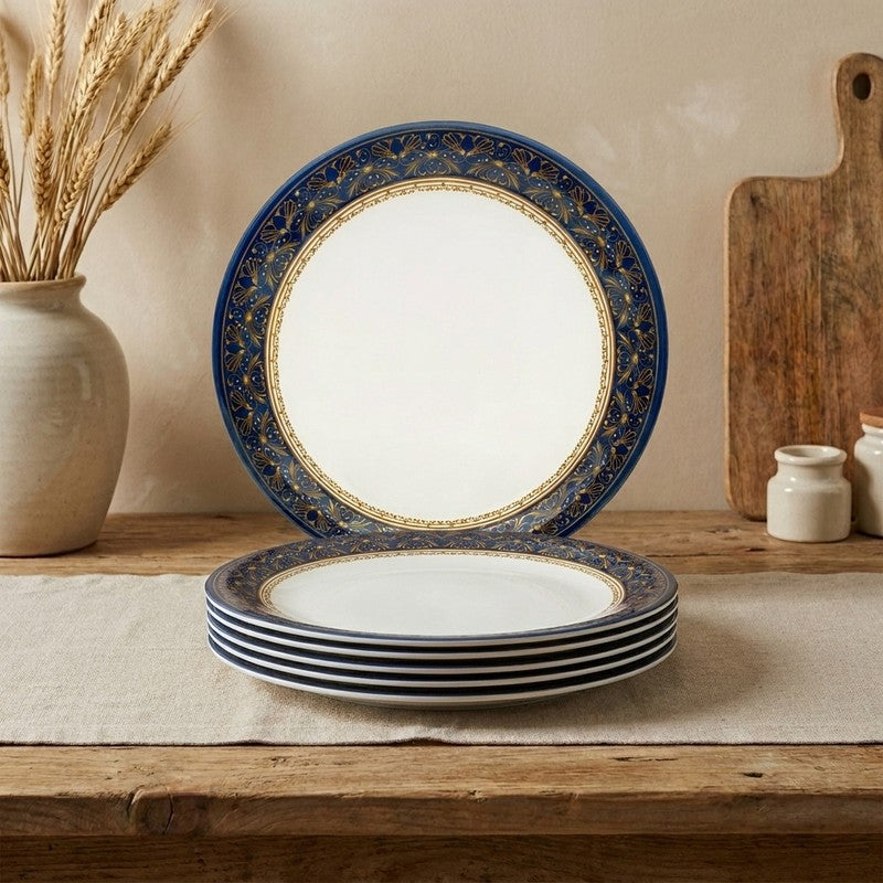 Oprah Melamine Quarter Plates - Set of Six