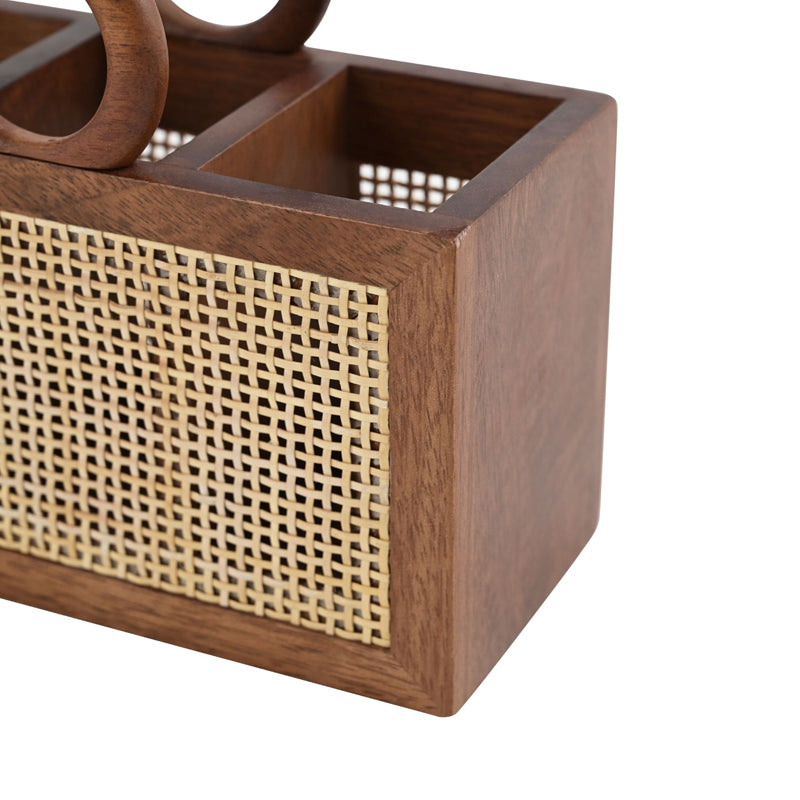 Verrano Wood Cutlery Stand media 6
