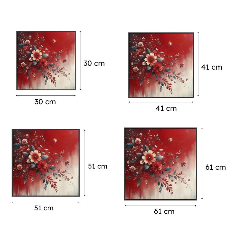 Seasonal Spring Flowers Wall Painting media 6